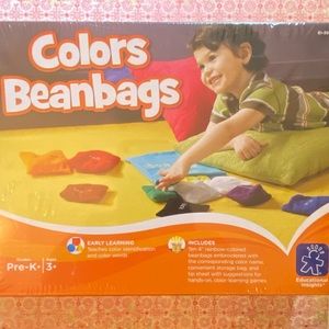 Brand New- Educational Insights Colors Beanbags Learning Toy